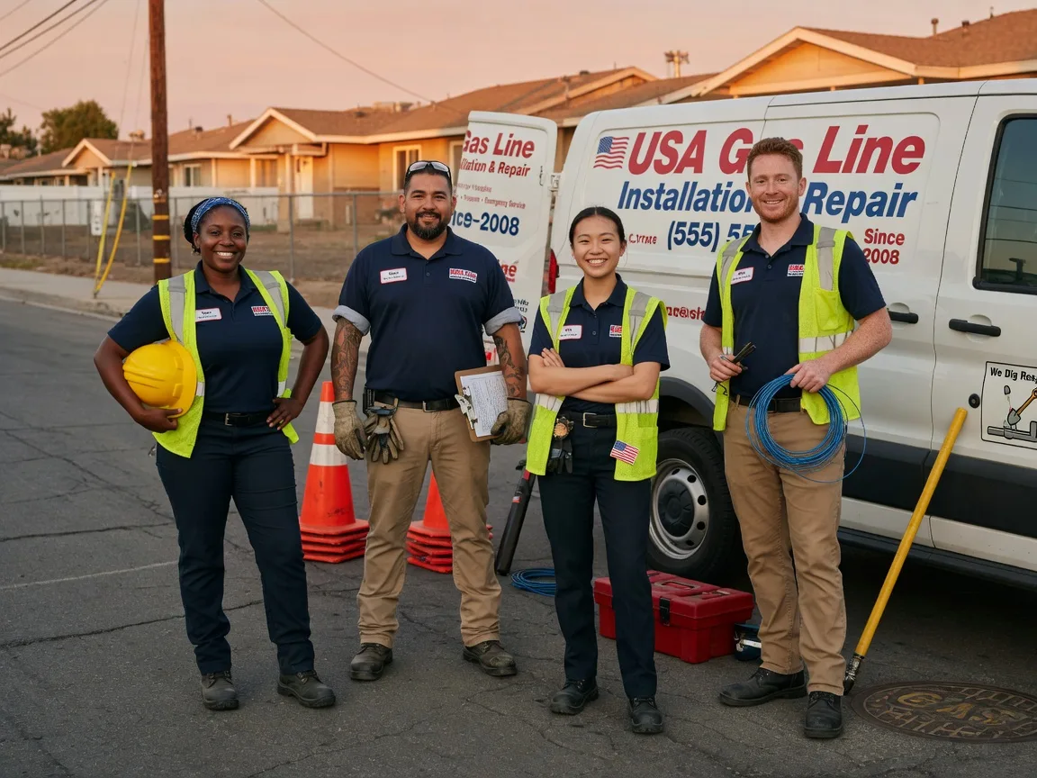 Gas Line Installation company in Flower Mound, TX